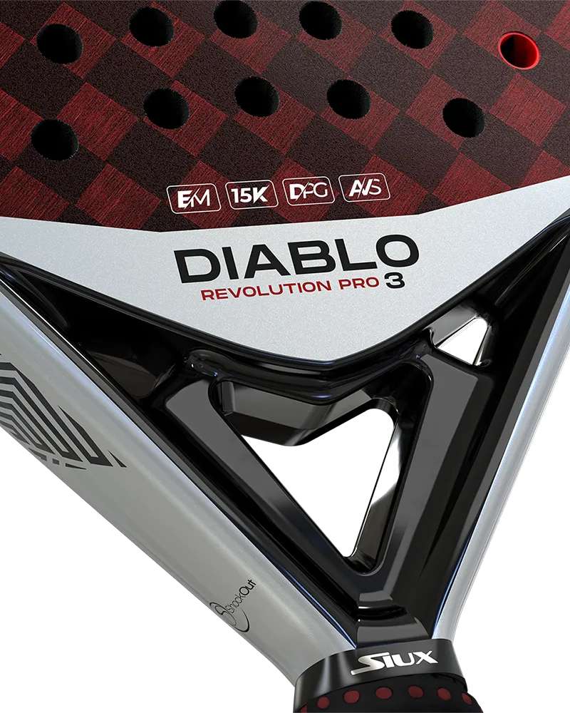 Siux Diablo Revolution Sanyo Pro 3 Padel Racket