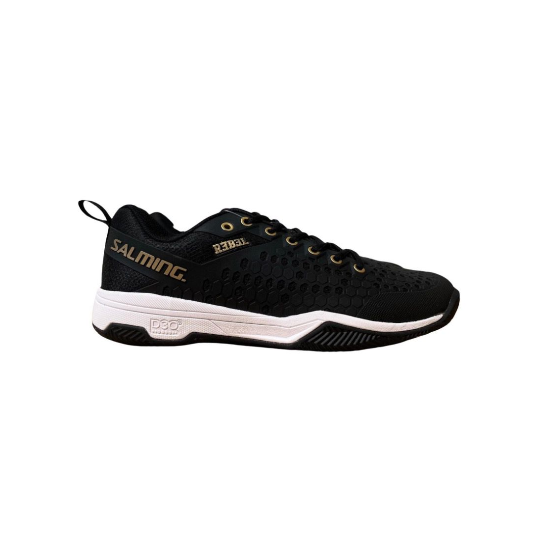 Salming Rebel Black Female All Court Shoe. Padel & Pickleball